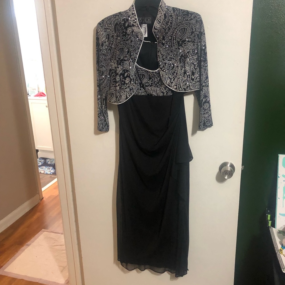 Elegant social dress.